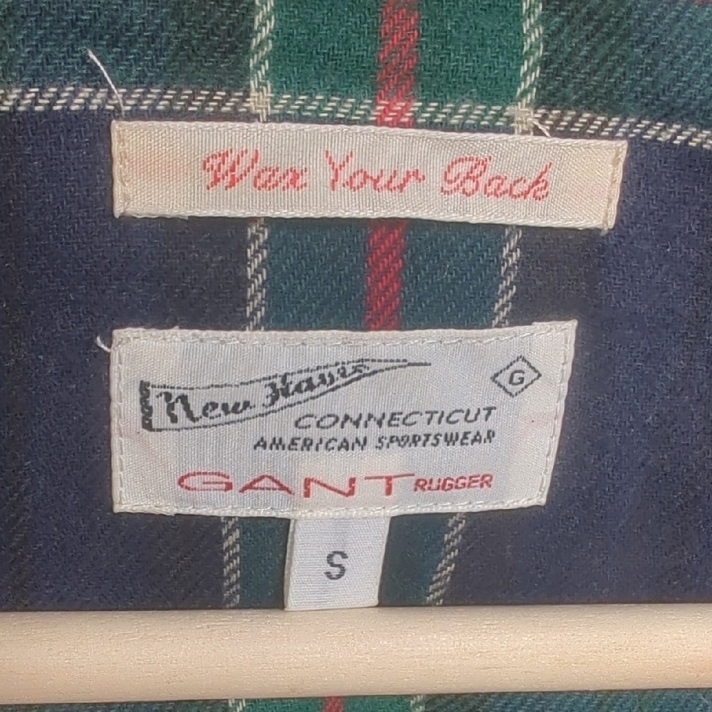 Revolve Man Gant Rugger Wax Your Back Jacket‎ Men's Small RARE HTF Field Green - Picture 12 of 16